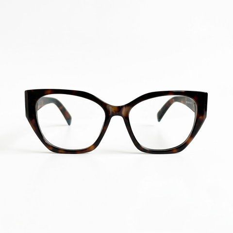 Окуляри для комп'ютера Blue blocker Cat Eye леопардові TR23401 TR23401 фото