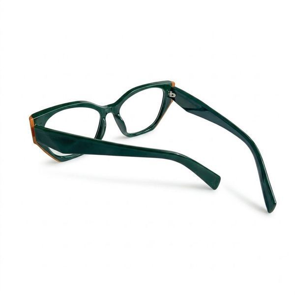 Окуляри для комп'ютера Blue blocker Cat Eye зелені TR23402 TR23402 фото